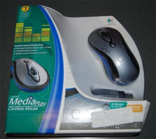 Logitech Mediaplay Cordless Mouse New in Box