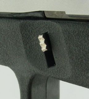 Lone Wolf Chrome Extended Slide Lock Lever for Glock 17 19 21 22 23 26