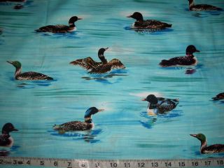 Loon Lake Allover Cotton Fabric Michael Miller