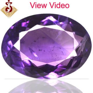 Top Violet Amethyst Loose Gemstone Oval Cut from Africa Awesome
