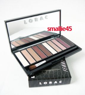 LORAC Femme Fatale Eye Shadow Palette 10 Shades New in Box