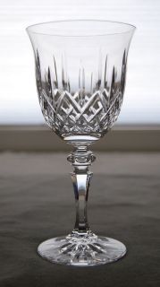 EIGHT 8 Galway Irish Crystal LONGFORD Goblet 25160 Wine Glass Stemware