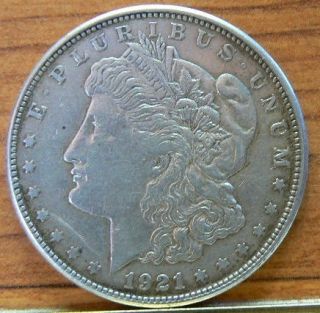 United States Morgan Silver Dollar   1921   S   (1011)