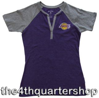 Los Angeles Lakers Womens Ladies T Shirt Top Shine