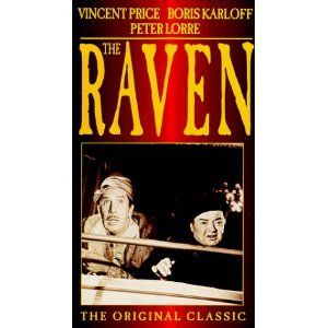 The Raven Vincent Price Peter Lorre Boris Karloff VHS