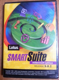 IBM Lotus Smart Suite 9 8 2 New in Box Lotus 123 Word Pro Smartsuite