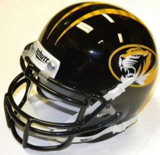Missouri Tigers NCAA College Football Team Logo Schutt Authentic Mini