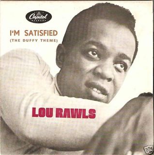 Lou Rawls I M Satisfied RARE Portugal EP