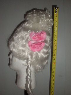 Deluxe Marie Antoinette Madame Louis XIV Wig Garland CW410 White