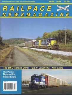 Railpace News Magazine April 08 Lowellville New Castle