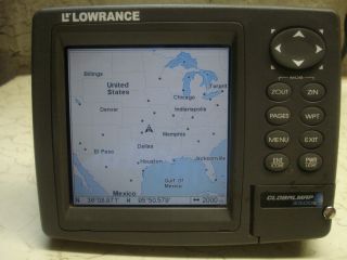Lowrance Globalmap 3500c GPS Chartplotter Great Used Condition not