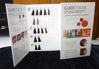 Oreal Professional Luocolor Hair Color Swatch Book Loreal Luo Color