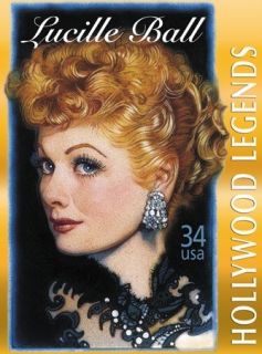 LUCILLE BALL 1000 piece Jigsaw Puzzle stamp hollywood Legends I Love