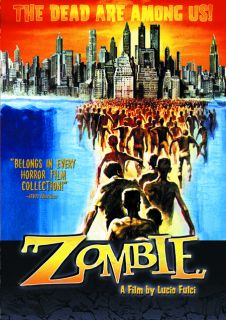 Lucio Fulcis Zombie 2 Cult Horror Movie Poster Print