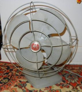 Antique General Electric 2 Speed Table Top Fan