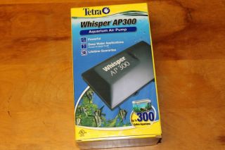 New in Box Tetra Whisper AP 300 Aquarium Air Pump