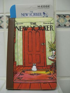 Edge  Kindle 3 Cover New Yorker Jacket Dog Behind The Door