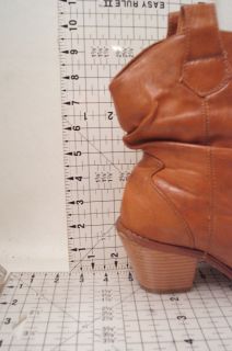 Bamboo Man Made Brown 5 5 M Womens Western Boots