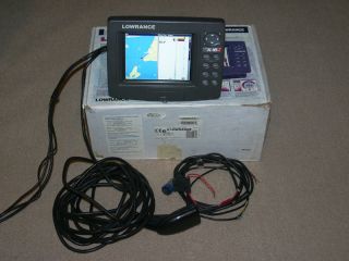 Lowrance LCX 16 CI with Transducer Power Cable