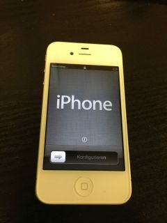 Apple iPhone 4 8GB White at T Smartphone
