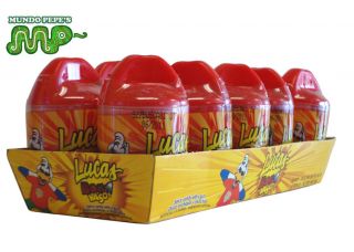 Lucas Bom Vaso Original Mexican Gum Spicy Candy