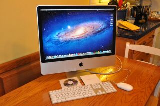 iMac 24   2.8 Core2Duo Extreme   4gig RAM   750gig HD   Model A1225