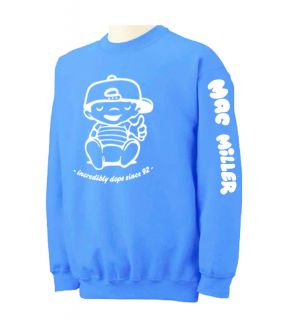 Mac Miller Crewneck Sweatshirt Most Dope Wiz Khalifa Drake YMCMB Crew