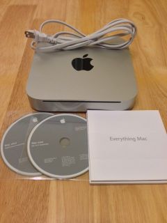 Apple Mac Mini Desktop with DVD Drive MC270LL A June 2010