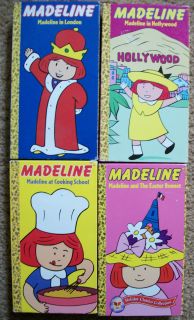 MADELINE VHS VIDEO LOT OF 4 USED EASTER BONNET HOLLYWOOD LONDON