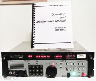 Mackay 5050A Mil Spec Communications Receiver w/ ISB & BFO Options