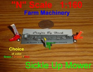 Scale Farm Machinery Mower Sickle Up