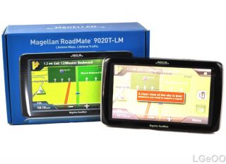 Magellan Roadmate 9020T LM 7 LCD Portable Navigation Auto GPS