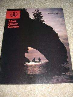 Mad River Canoe 1988 Outdoor Gear Literature Catalog