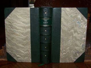 1857 KORAN Islam Mahomet Rare Antique Gold Leather Book of No Reserve