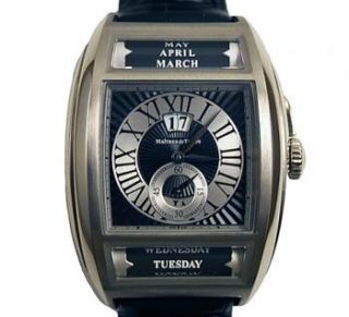 Maitres Du Temps Chapter Two White Gold Triple Calendar Watch Day Date