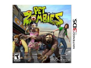 Pet Zombies in 3D Nintendo 3DS Game Majesco