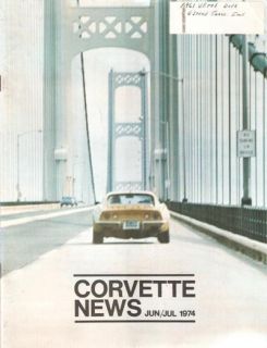 1974 Corvette Newsjohn Greenwood Mackinac Island Mackinaw City