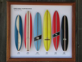 Malcolm Wilson Greg Noll Surfboard Collection Da Cat Vtg 1960s Art