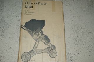 Mamas and Papas Urbo Black Stroller