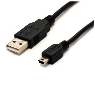 BYTECC 6 ft USB Type A Male to Mini B 5 Pin Male Cable