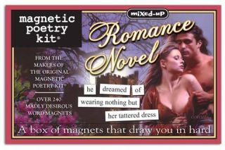 Magnetic Poetry® Mixed Up Romance Novel Kit 3161 New