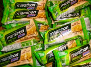 100 Snickers Marathon Smartstuff Bar, Crunchy Multigrain Protein NO