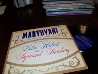 Mantovani Music of Victor Herbert and Sigmund Romberg Record Album