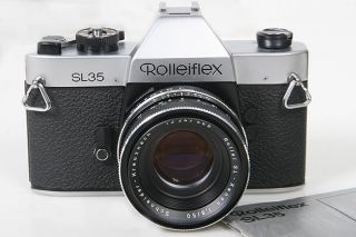 Rolleiflex SL 35 Camera 35mm Manual SLR Student Photography Class