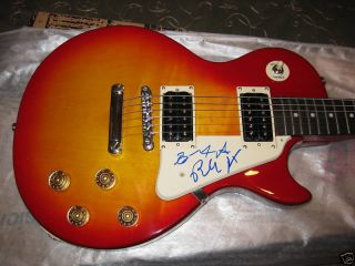 The Doors Ray Manzarek Robby Krieger Signed Guitar Proof
