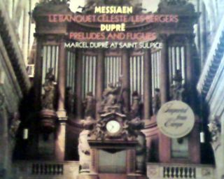 Marcel Dupre Messiaen Mercury Holland LP Sri 75088