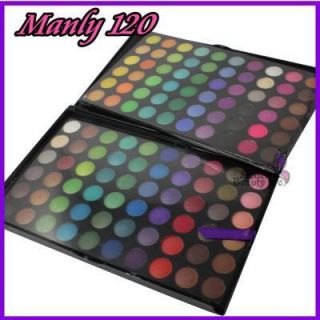 Manly 120 Full Color Shimmer Eyeshadow Makeup PALETTE2