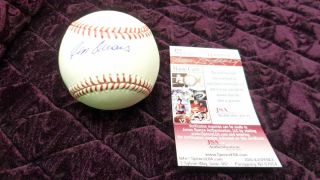 Jim Owens Autographed Rawlings Official Major League Baseball JSA COA