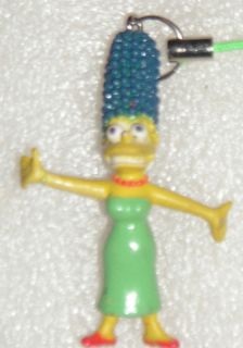 Marge Simpson 3D Cell Phone PDA Charm Dangler