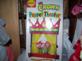 Alex Toys Crown Tabletop Puppet Theatre